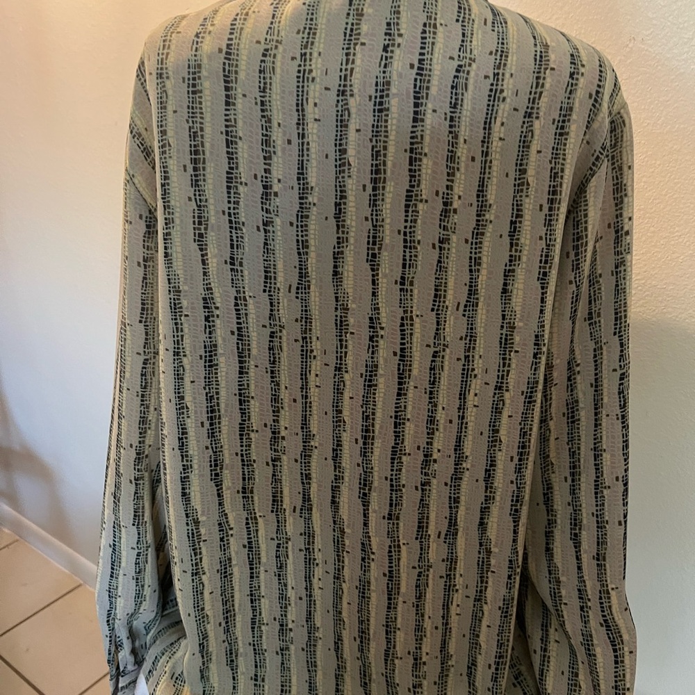 Vintage Halston Lifestyle Patterned Top - Picture 6 of 8